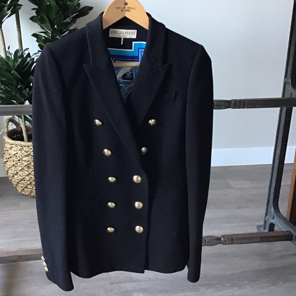 Emilio Pucci double breasted jacket